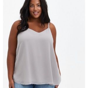 TORRID Sophie Swing Cami Ash NWT 🤍